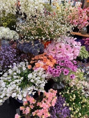 Zijdebloemen