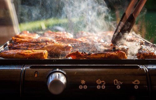 Elektrische barbecue